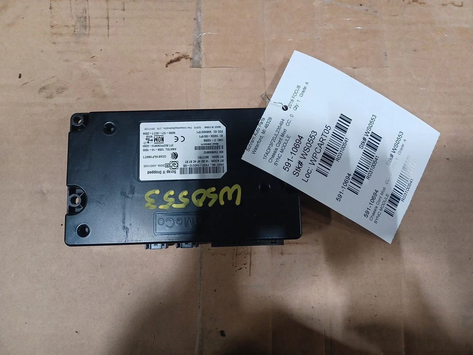 Ford Focus Sync Communication Module ECM 3100541 2018 Foto 1 de 4