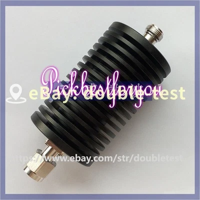 N Male to N Female Connector DC-3GHz 100W 5dB Coaxial Power Attenuator #HS88#dou - Image 1 of 3