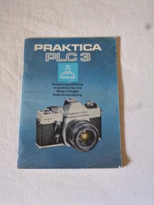 PRAKTICA PLC 3 Camera Instruction Manual - Picture 1 of 2