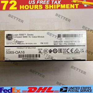 5069-OA16 AB Compact 5000 AC Output Module New 5069OA16 GQ US Free Tax - Picture 1 of 1
