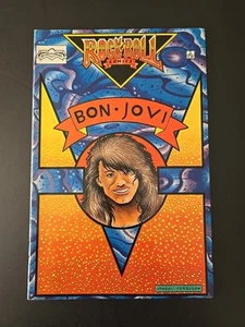 1989 ROCK-N-ROLL Comics #3 Bon Jovi 1. Auftritt REVOLUTION COMICS - Bild 1 von 7