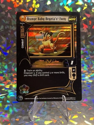 DBZ CCG GT ORANGE BABY VEGETAS FURY PREVIEW 1 LIMITED FOIL LOST EPISODES  - Image 1 of 4