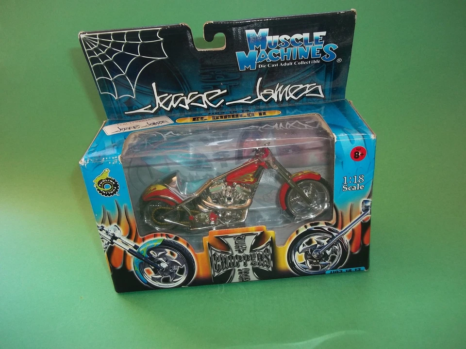 JESSE JAMES EL DIABLO II MOTORCYCLE 1:18 SCALE - Image 1 of 1