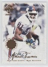2000 Pacific Private Stock Premiere Date Missing Serial Number Amani Toomer #65