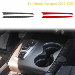 For Honda Passport 2019-2023 Accessories Carbon Fiber Car Interior Center Gear - Picture 1 of 18