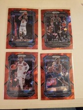 22/23 Prizm Red Cracked Ice Basketball (Pick Your Cards) (Updated 8/5/23)