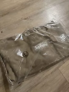 Supreme Box Logo Hoodie 2023 Dark Sand Size Large - Picture 1 of 3