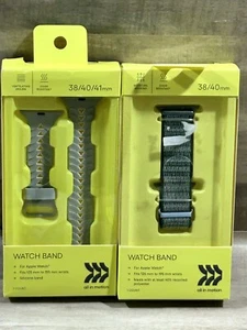 2er Set All in Motion Apple Watch Nylon & Silikonarmband 38/40/41mm - Bild 1 von 3
