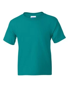 Gildan 8000B DryBlend Youth T-Shirt Plain Basic Tee Modern Classic Fit - Picture 1 of 27