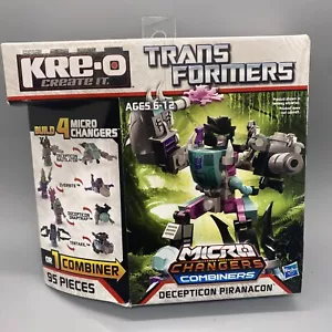 NEW RETIRED - KRE O PIRANACON TRANSFORMERS MICRO CHANGERS COMBINERS DECEPTICON - Picture 1 of 2
