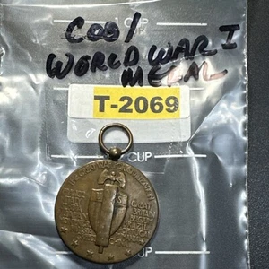 EXONUMIA BLOWOUT: Genial medalla antigua de la Primera Guerra Mundial (Primera Guerra Mundial) T-2069 - Imagen 1 de 7