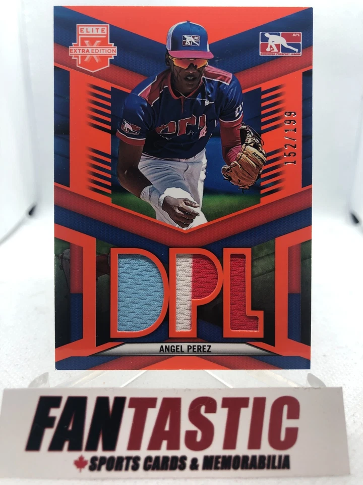 Angel Perez Relic /199 DPM-AP 2023 Elite Extra Edition Dominican Prospect League - Image 1 of 2