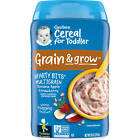 Cereal for Toddler, Grain & Grow, Hearty Bits MultiGrain, 12+ Months, Banana,