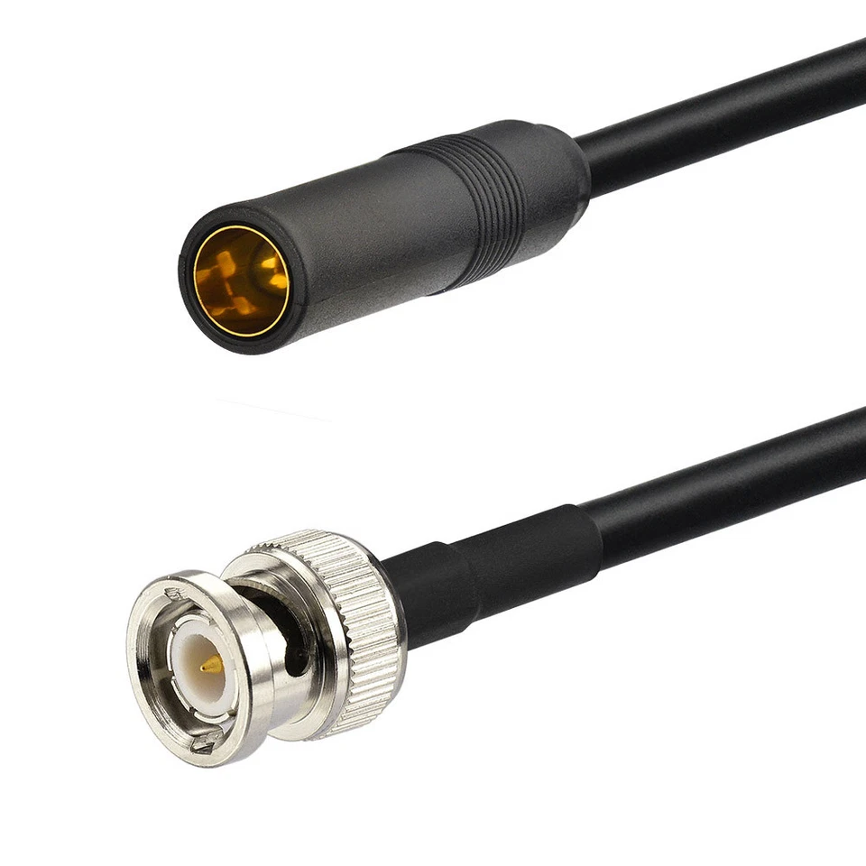 Bingfu BNC Male to AM FM Female Car Radio Antenna Coax Cable RG58 10ft - Image 1 of 3
