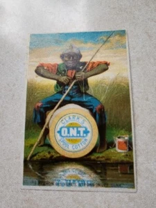 1880s Victorian Trade Card Clark's ONT Spool Cotton - Picture 1 of 2