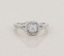 14k White Gold .65 Carat Diamond Engagement Ring Size 6 1/2