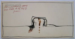 HERNANDEZ PIJUAN - Dessin original SIGNED - Imagen 1 de 3