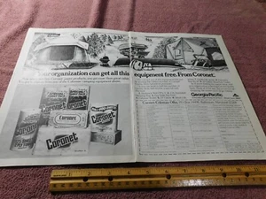 Coronet / Coleman Camping Equipment Promotion Vintage Ad from Magazine 1983 - Picture 1 of 2