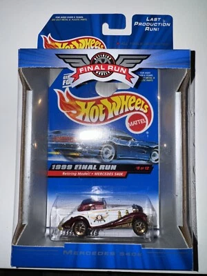 Hot Wheels Mattel 1999 Final Run Mercedes 540k Last Production Run #9 of 12 - Image 1 of 3