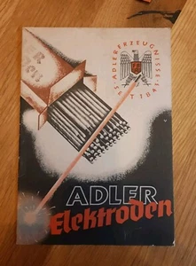 Adler Elektroden Hanau Klein-Auheim Prospekt 1949 - Bild 1 von 5