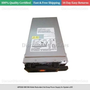 49P2020 IBM 560-Watts Redundant Hot Swap Power Supply for System x235 - Picture 1 of 1
