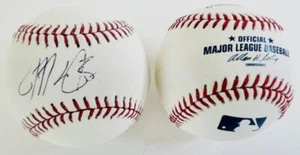 MICHAEL BOURN SIGNED OMLB BASEBALL HOUSTON ASTROS ATLANTA BRAVES AUTOGRAPH K1 - Picture 1 of 1