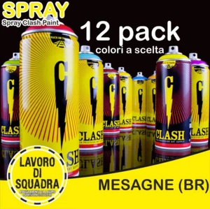 Clash Paint 12 Pack Couleurs au Choix - Zdjęcie 1 z 1