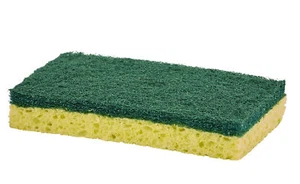 Strapazierfähiger Zellulose-Peelingschwamm, 4,5", für Geschirr - Bild 1 von 8