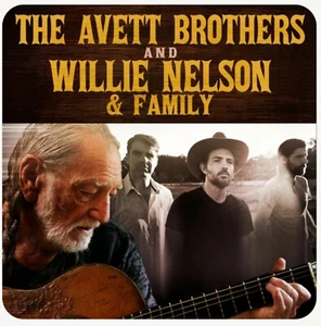 Avett Brothers and Willie Nelson & Family Pinewood Bowl Theatre Lincoln, NE - Picture 1 of 4