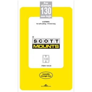 Scott/Prinz Pre-Cut Souvenir Sheets Small Panes Stamp Mounts 174x130 #1012 Black - Picture 1 of 2