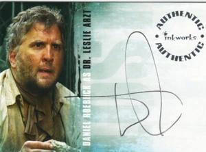 Lost Season One 1 2005 Autograph Auto A-9 Daniel Roebuck as Dr. Leslie Arzt - Picture 1 of 1