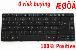 For Acer Travelmate 8372T 8471 8471G 8472 8472G Keyboard Nordic Swedish Danish - Bild 1 von 6