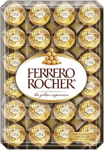 Ferrero Rocher Chocolates finos de avellana, caja de regalo de chocolate de 48 unidades, 21.2 oz - Imagen 1 de 4