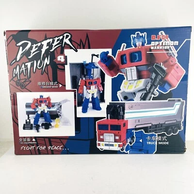 Figura de acción Transformers G1 Optimus Prime Autobots Leader 6" Transforming Toys Foto 1 de 4
