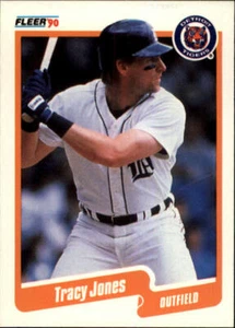 1990 Tracy Jones Fleer Baseball Card #607 - Picture 1 of 2