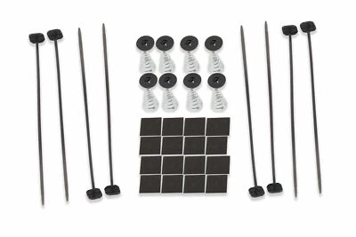 2PACK ZIP TIES STRAPS TABS SPRINGS ELECTRIC Radiator Fan TIE STRAP MOUNTING KIT - Image 1 of 4