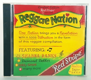 Reggae Nation - Red Stripe - Limited Edition CD 1996 - Shabba Ranks Tony Tribe - Picture 1 of 5