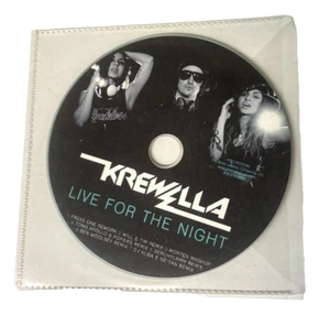 KREWELLA "Live for the Night" RARE PROMO MAXI CD REMIXES ©2013 ~~ 7 Mixes - Picture 1 of 2
