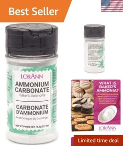 Traditional Baker's Ammonia Powder - Ideal for Thin & Crispy Cookies - 2.7oz - Picture 1 of 8