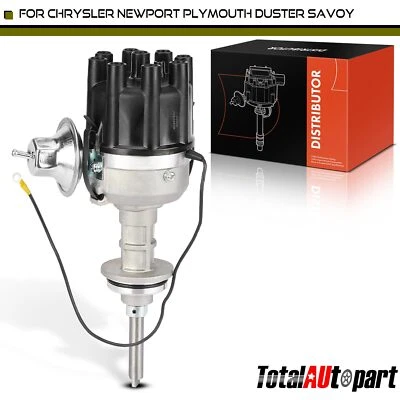 New Distributor w/ Cap & Rotor for Plymouth Cuda Valiant Chrysler Newport Desoto - Image 1 of 4