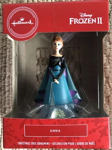 2020 Hallmark Red Box Christmas Tree Ornament Disney Frozen II ANNA - NEW - Picture 1 of 8