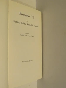 BOCCACCIO ‘70 di De Sica Fellini Monicelli Visconti Carlo Di Carlo Gaio Fratini - Picture 1 of 2