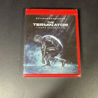 The Terminator w/ Limited Red Case (Blu-ray 1984) Schwarzenegger SEALED!! - Image 1 of 4