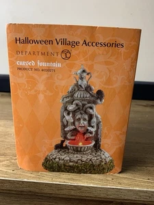 Dept 56 Fontana Maledetta Halloween 4020271 Accessori Villaggio - Foto 1 di 12