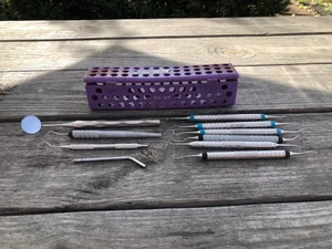 Lotto 10 Strumenti Odontoiatrici Hu-Friedy - Vedi Descrizione per Tipi - - Foto 1 di 3