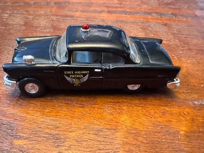 Road Champs 1955 Chevy Belair Ohio State Highway Patrol Car 1:43 Diecast MINT - Image 1 of 4