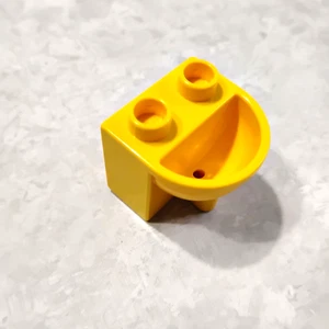 Lego Duplo Yellow Bathroom Sink #21990 C5 - Picture 1 of 1