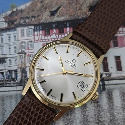 1971 Men's Vintage Omega Automatic 34mm Date Indicator 17jewels Clean and Chic  - Image 1 of 4