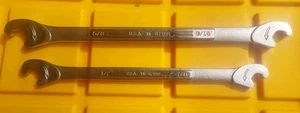 Vintage CRAFTSMAN Max Grip Wrench Set, 2 Piece, SAE 7/16 - 5/8 =VA= USA - Bild 1 von 4