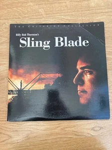 Sling Blade Laserdisc - 2-Disc Criterion Collection - Billy Bob Thornton - Imagen 1 de 5